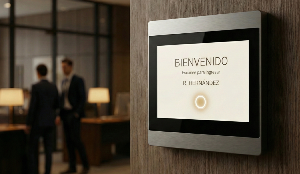 Reloj biométrico asistencia laboral